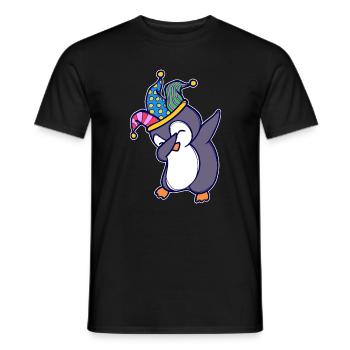 Seevogel Cool Süß Pinguin Tier Lustig Vogel - Männer T-Shirt - Schwarz - Vorne - AI Model Male 178 light (178cm)
