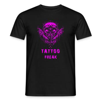 Tattoo Freak - Männer T-Shirt - Schwarz - Vorne - AI Model Male 178 light (178cm)