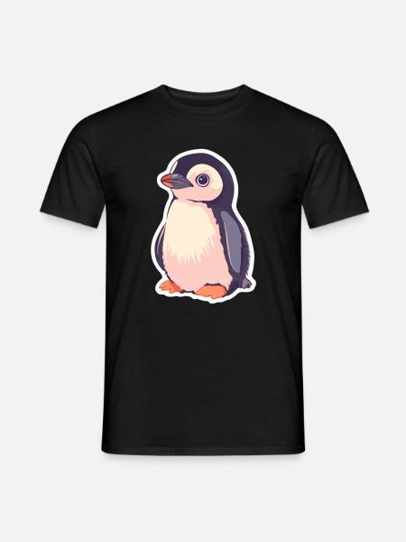 Pingouin - T-shirt homme - noir