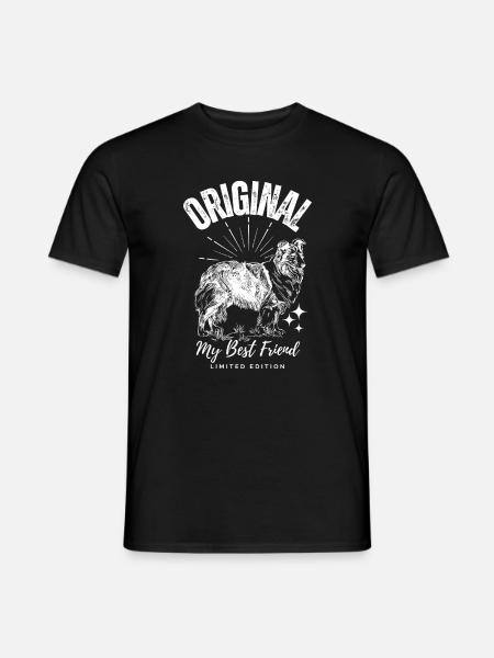 Original Dog My Best Friend - Men's T-Shirt - black
