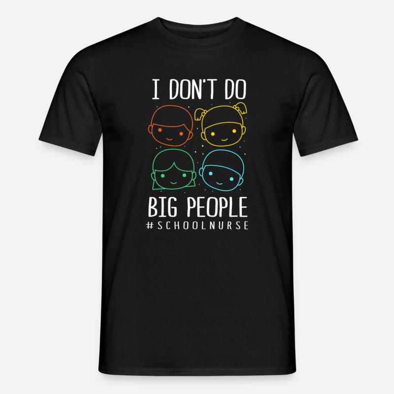Krankenschwester Schule - Männer T-Shirt - Schwarz