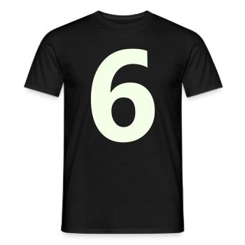 6- - T-shirt homme - noir - Devant - AI Model Male 178 light (178cm)