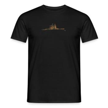 Rost Rudern - Männer T-Shirt - Schwarz - Vorne - AI Model Male 178 light (178cm)