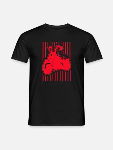 Vintage Motorcycle / Biker - Moto - T-shirt homme - noir