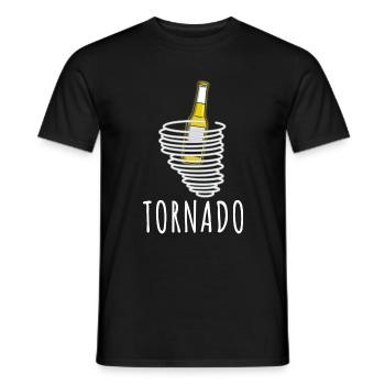Tornado entzünden Mallorca Bier - Männer T-Shirt - Schwarz - Vorne - AI Model Male 178 light (178cm)