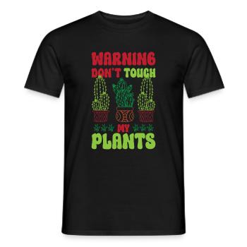 Nur Gucken Finger weg Einzelkind - Männer T-Shirt - Schwarz - Vorne - AI Model Male 178 light (178cm)