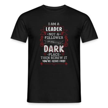 Chef Abteilungsleiter Angestellter - Männer T-Shirt - Schwarz - Vorne - AI Model Male 178 light (178cm)