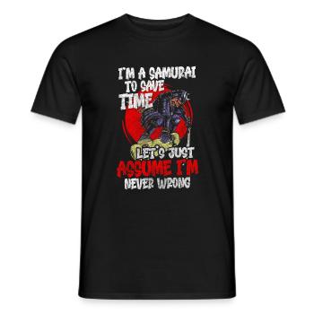 Japan Manga - Men's T-Shirt - black - Front - AI Model Male 178 light (178cm)