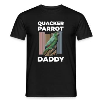Ara Des Oiseaux, Bec, Cacatoès - T-shirt homme - noir - Devant - AI Model Male 178 light (178cm)