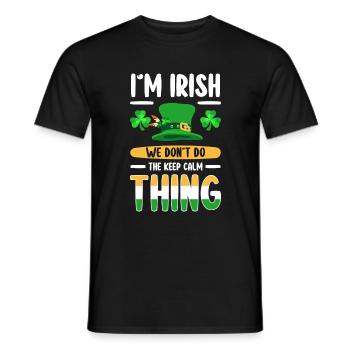 Irisch Pub Gold Celtic - Männer T-Shirt - Schwarz - Vorne - AI Model Male 178 light (178cm)