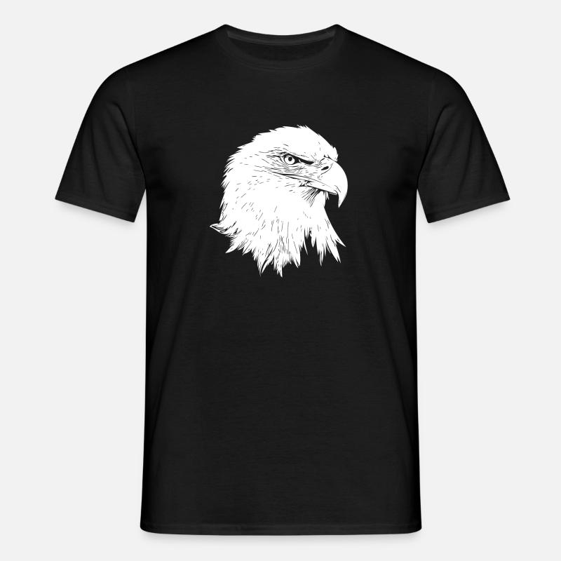 Eagle / Bald Eagle - Men's T-Shirt - black