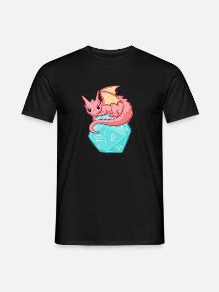Baby Dragon - Men's T-Shirt - black