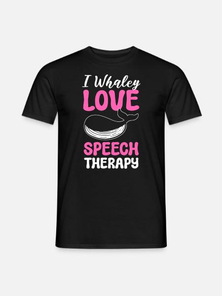 Speech pathologist - Men's T-Shirt - black