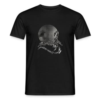 Zodiac Scorpion - T-shirt homme - noir - Devant - AI Model Male 178 light (178cm)