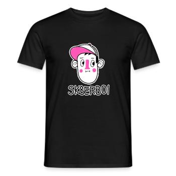 SK8ERBOI - Männer T-Shirt - Schwarz - Vorne - AI Model Male 178 light (178cm)