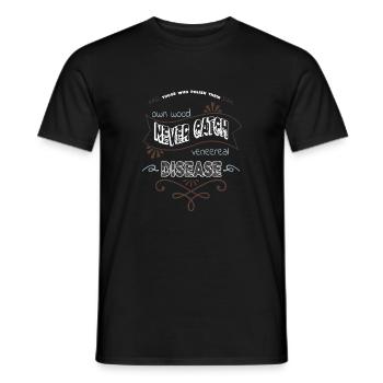apprentice mason chainsaw carpenter - Männer T-Shirt - Schwarz - Vorne - AI Model Male 178 light (178cm)