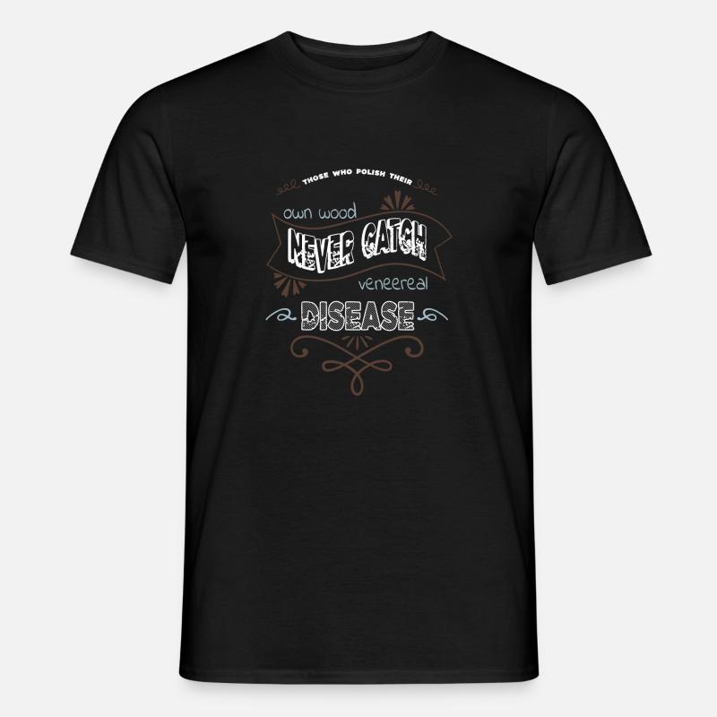 Apprentice Mason Chainsaw Carpenter - Men's T-Shirt - black