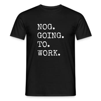 dinosaur moon computer cool joke dinosaur lover - Männer T-Shirt - Schwarz - Vorne - AI Model Male 178 light (178cm)