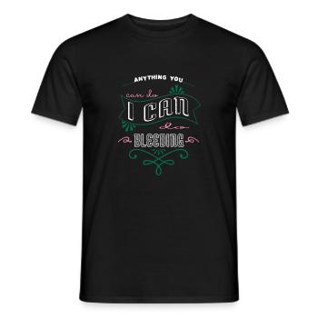 joke geek woman a womans place awesome funny - Männer T-Shirt - Schwarz - Vorne - AI Model Male 178 light (178cm)