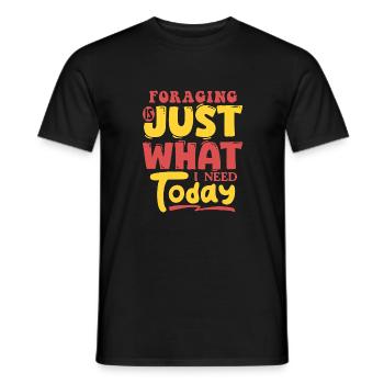 Sammeln ist genau das, was ich heute brauche - Männer T-Shirt - Schwarz - Vorne - AI Model Male 178 light (178cm)