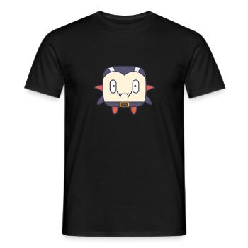 Vampir Dracula Kinder Halloween Monster Geschenk - Männer T-Shirt - Schwarz - Vorne - AI Model Male 178 light (178cm)