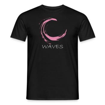 Surfer Girl - Men's T-Shirt - black - Front - AI Model Male 178 light (178cm)