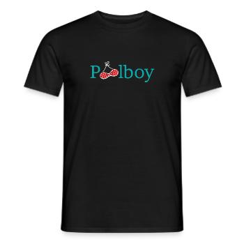 Poolboy Schwimmen Bademeister - Männer T-Shirt - Schwarz - Vorne - AI Model Male 178 light (178cm)