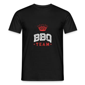 Équipe de barbecue - T-shirt homme - noir - Devant - AI Model Male 178 light (178cm)