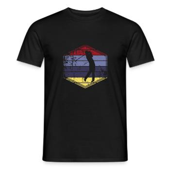 Gulf - Men's T-Shirt - black - Front - AI Model Male 178 light (178cm)