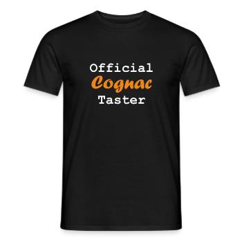 cognac - T-shirt homme - noir - Devant - AI Model Male 178 light (178cm)