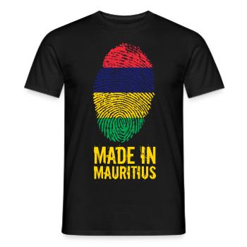 Made In Maurice / Maurice / Moris - T-shirt homme - noir - Devant - AI Model Male 178 light (178cm)