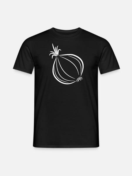 Onion Onion Vegetable Veggie - Men's T-Shirt - black