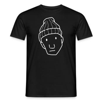 Komischer Typ - Männer T-Shirt - Schwarz - Vorne - AI Model Male 178 light (178cm)