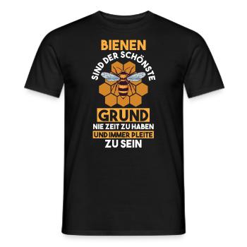 Imker Imkerei Biene Bienen - Männer T-Shirt - Schwarz - Vorne - AI Model Male 178 light (178cm)