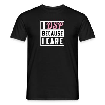 Direct Support Professional - Men's T-Shirt - black - Front - AI Model Male 178 light (178cm)