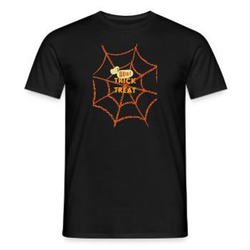 Trick or Treat - Männer T-Shirt - Schwarz - Vorne - AI Model Male 178 light (178cm)