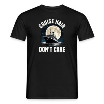 Cruise Hair Care Cruise Ship Vacation Group - Männer T-Shirt - Schwarz - Vorne - AI Model Male 178 light (178cm)