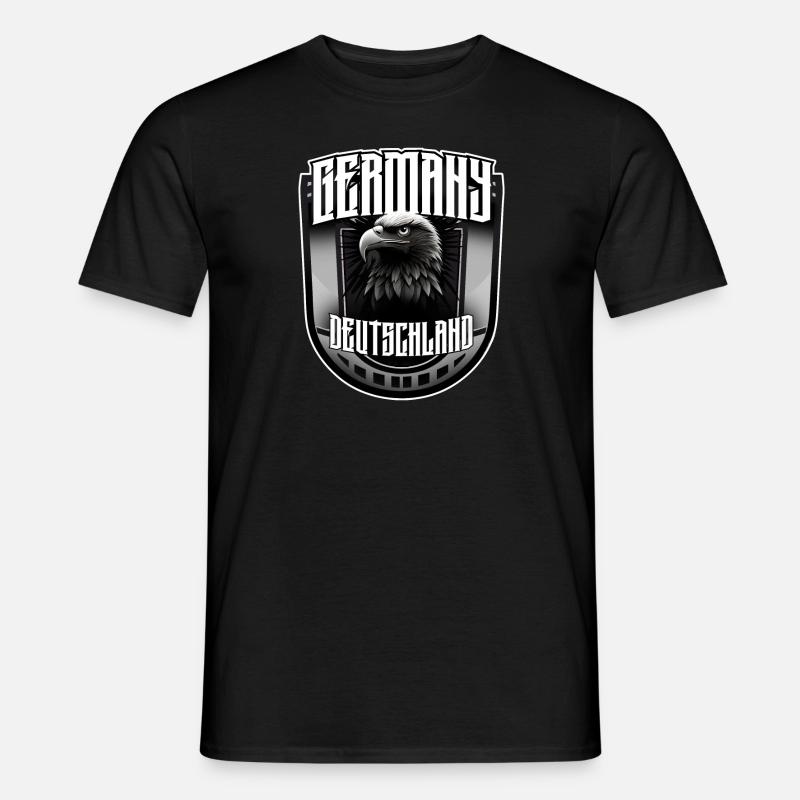 Germany - Männer T-Shirt - Schwarz