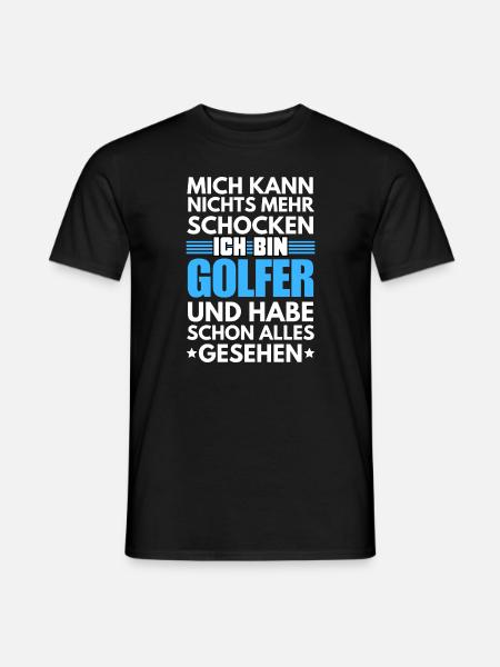 Golfeur non choquable - T-shirt homme - noir