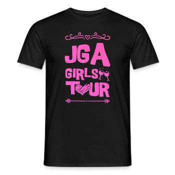 Jga Junggesellinnen Party - Männer T-Shirt - Schwarz - Vorne - AI Model Male 178 light (178cm)