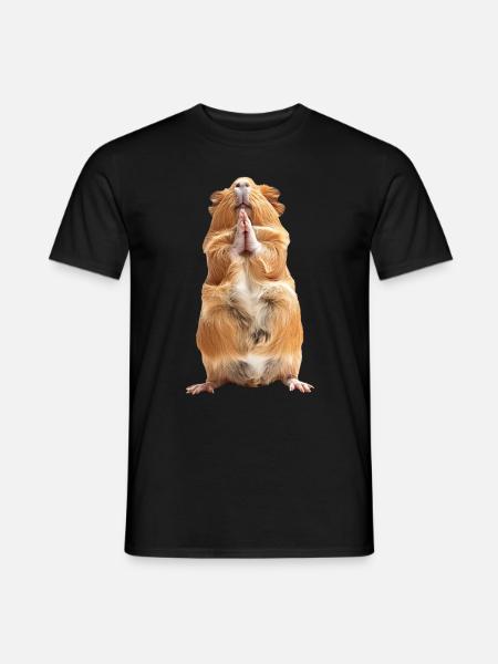 Meerschweinchen - Männer T-Shirt - Schwarz