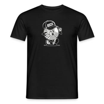 Boule de pétanque pour le Boule de pétanque Cap Boule - T-shirt homme - noir - Devant - AI Model Male 178 light (178cm)