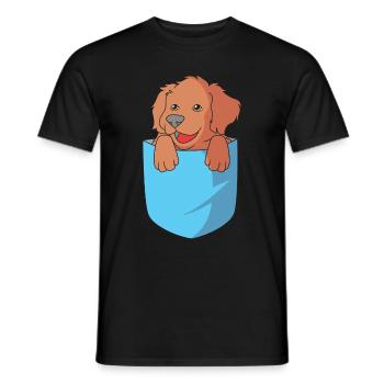 Épagneul Boykin - T-shirt homme - noir - Devant - AI Model Male 178 light (178cm)