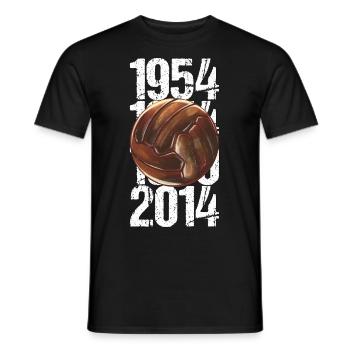 Football Germany Tradition Fan Gift - T-shirt homme - noir - Devant - AI Model Male 178 light (178cm)