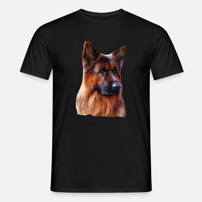 Altdeutscher Schäferhund Deutscher Schäferhund - Männer T-Shirt - Schwarz