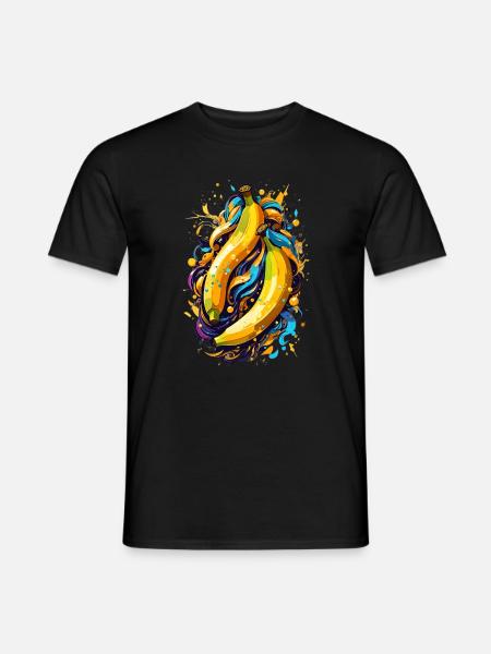 Bananas - Men's T-Shirt - black