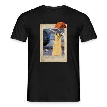 Voyageur Aventure Vanlife Route - Männer T-Shirt - Schwarz - Vorne - AI Model Male 178 light (178cm)