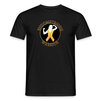 Endometriose-Krieger - Männer T-Shirt - Schwarz - Vorne - AI Model Male 178 light (178cm)