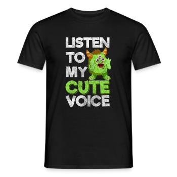 Monster Family - Men's T-Shirt - black - Front - AI Model Male 178 light (178cm)