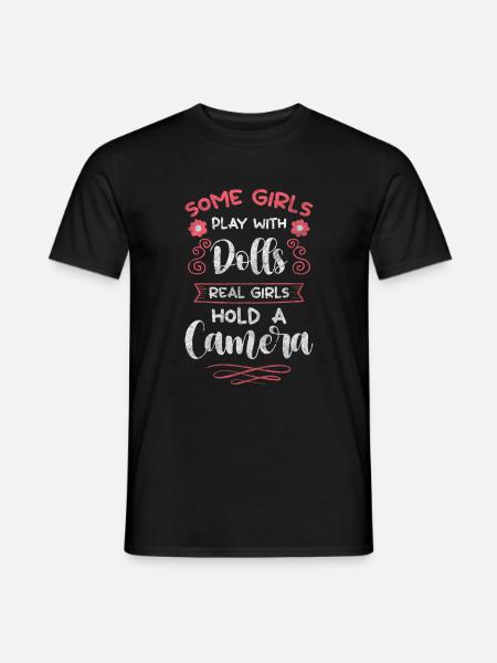 Kamera Foto Spiegelreflexkamera Fotoshooting - Männer T-Shirt - Schwarz
